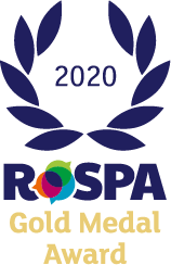 RoSPA Gold Merit Award (achieving Gold Standard for a 5th consecutive year). Recognised internationally, the RoSPA Awards have become one of the most sought after accolades for many organisations from every industry sector. 